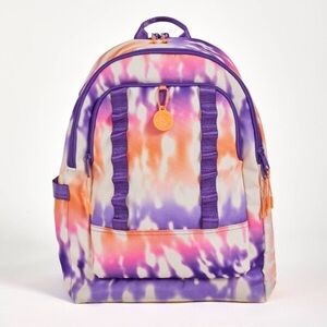 Ecotech Orange and Purple Bag with Tie-Dye Design